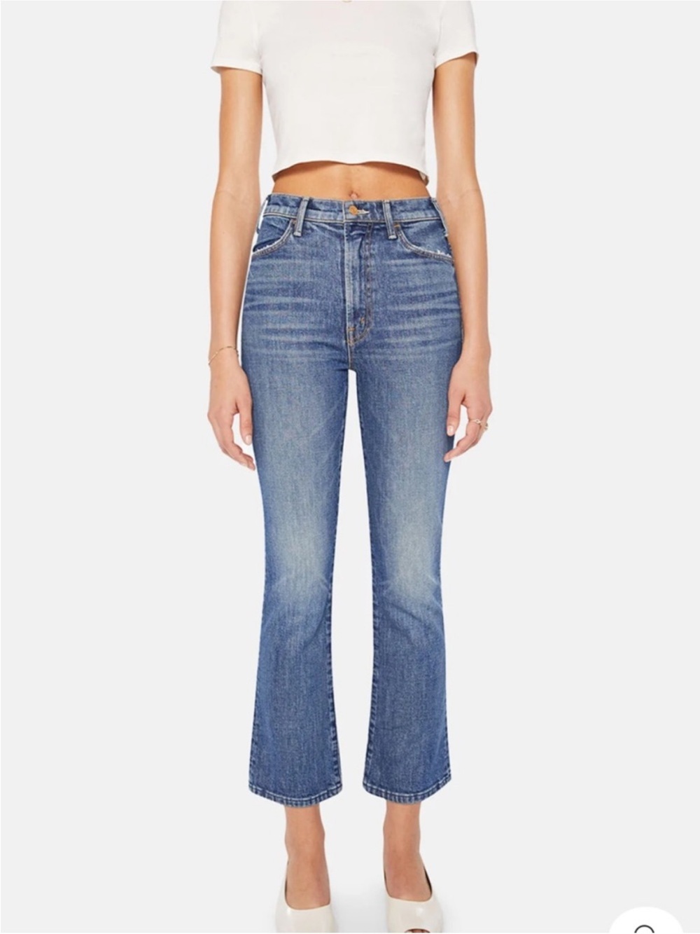 NWT MOTHER The Hustler Ankle in Bending the Rules Size 30
